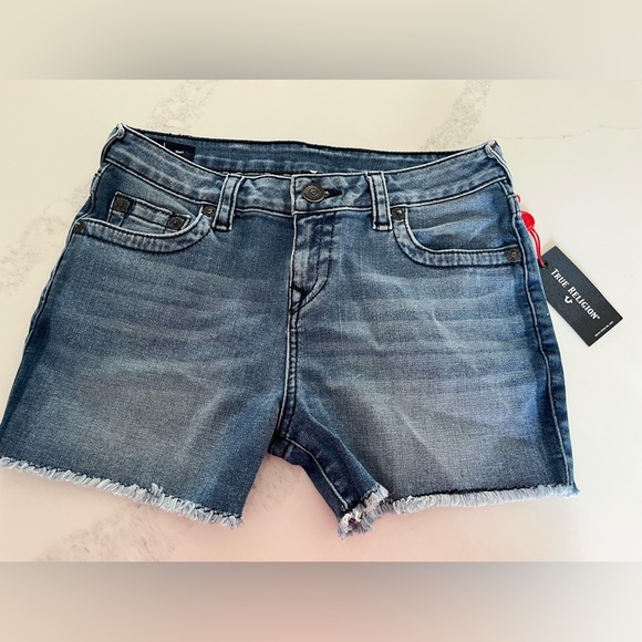 NWT true religion Bobby Short shorts. Girls size 14. - Picture 1 of 6